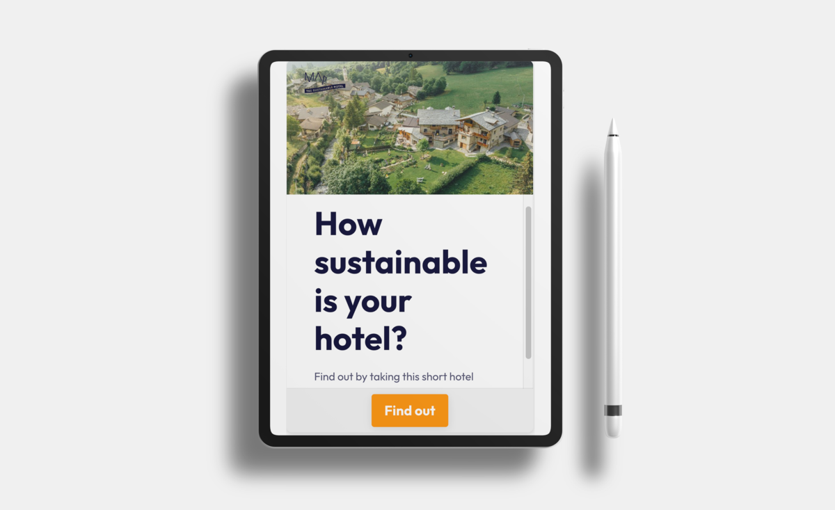 MAp empowers hotels to thrive sustainability