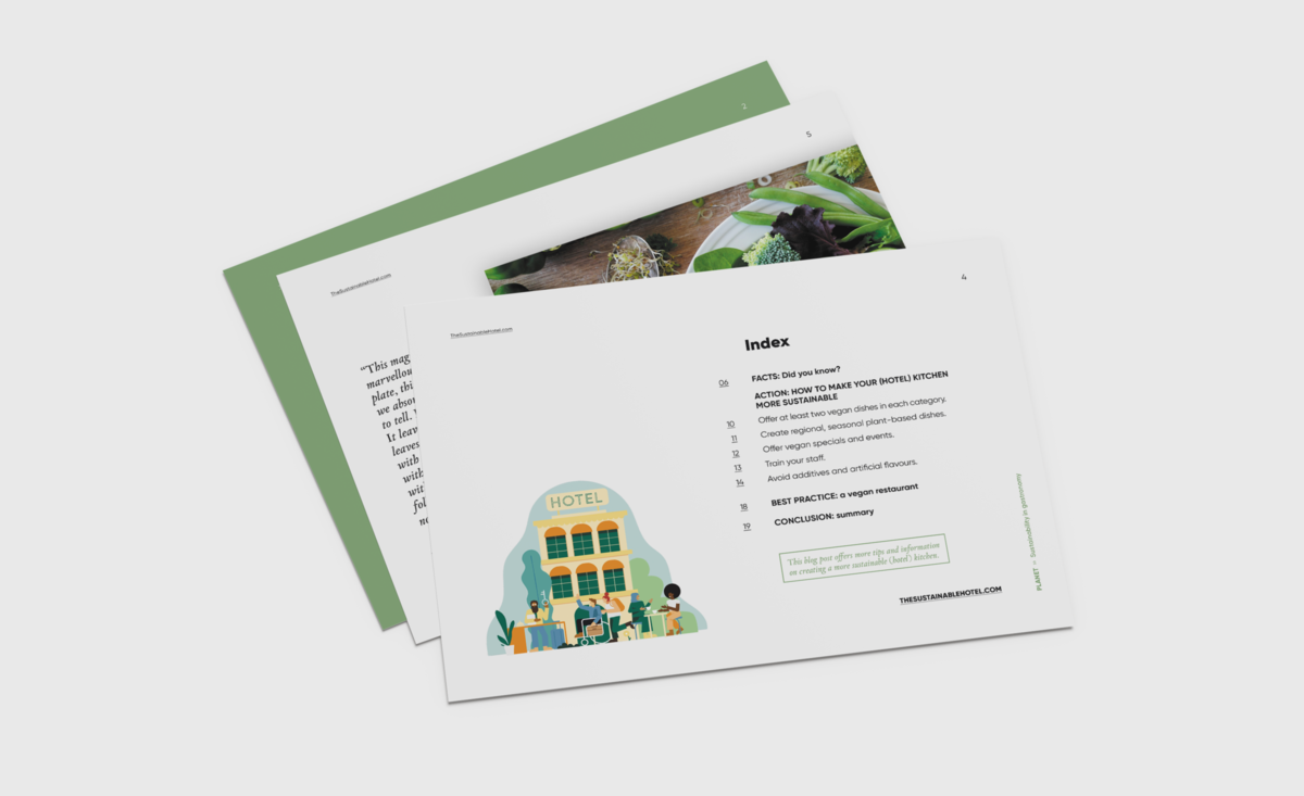 Sustainability in Hospitality: 5 Tips for a More Sustainable (Hotel) Kitchen