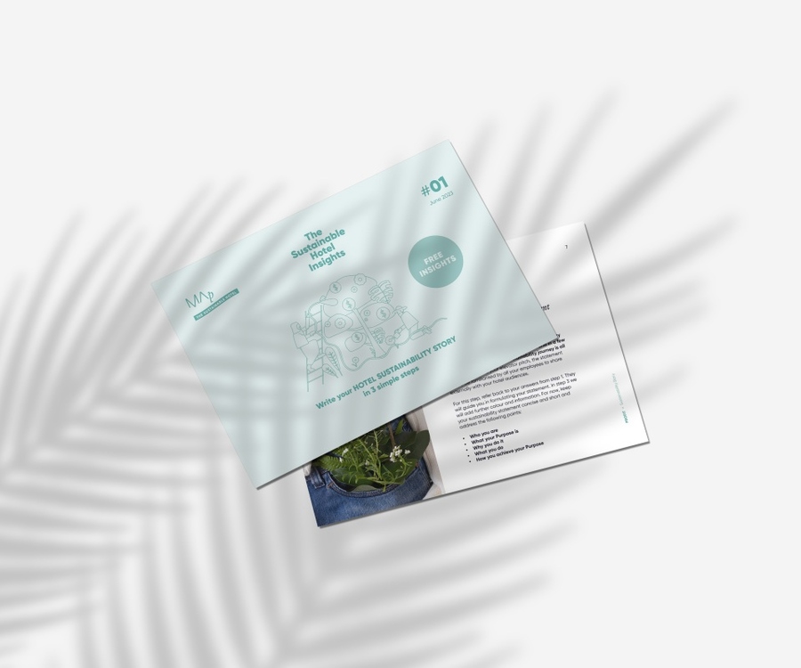 Write your hotel sustainability story in 3 simple steps