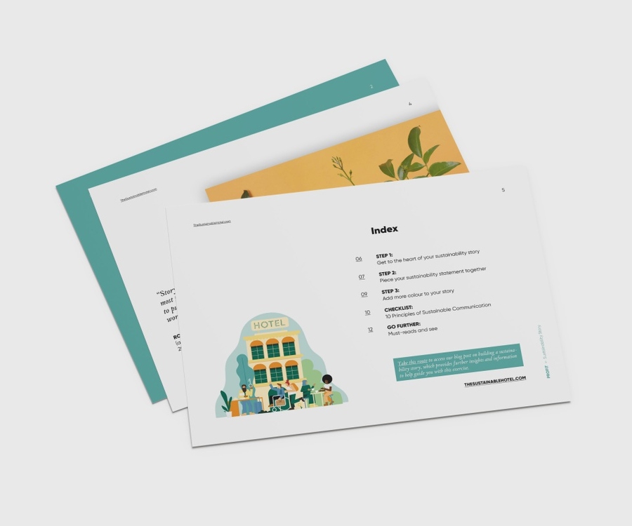 Write your hotel sustainability story in 3 simple steps