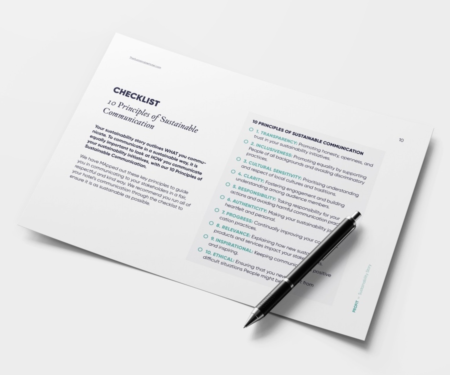 Write your hotel sustainability story in 3 simple steps
