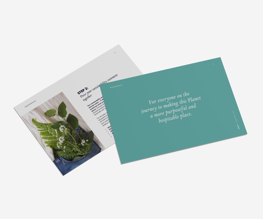 Write your hotel sustainability story in 3 simple steps
