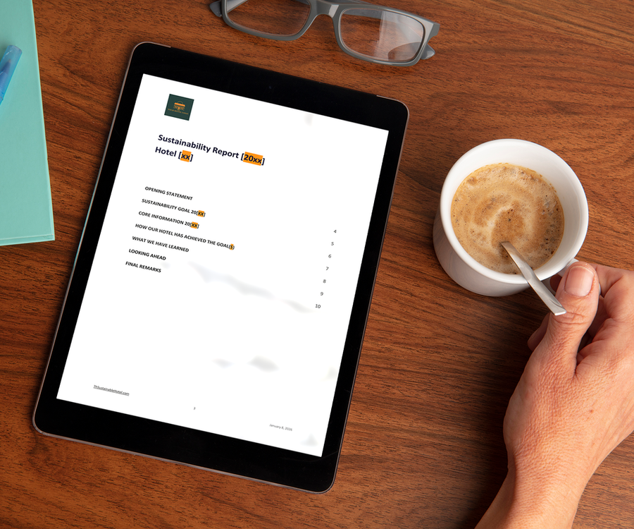 Sustainability Report for Hotels