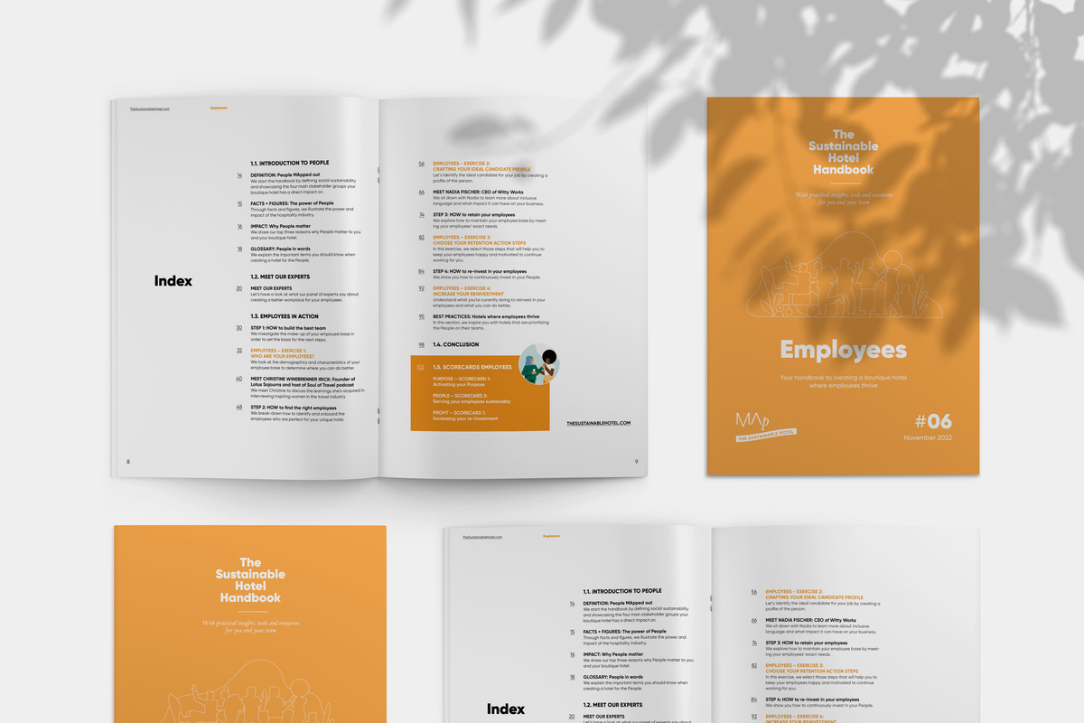 MAp Boutique Consultancy - The Sustainable Hotel - Social Sustainability - Employees Handbook