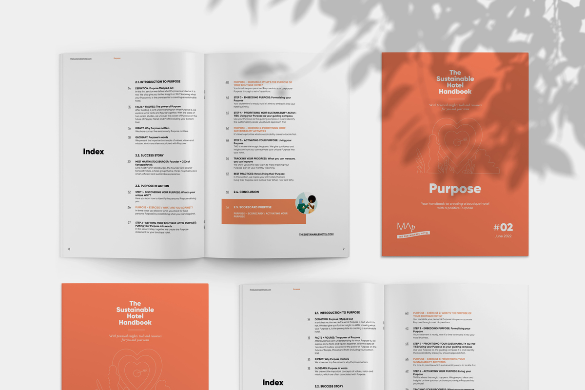 MAp Boutique Consultancy - The Sustainable Hotel - Purpose 