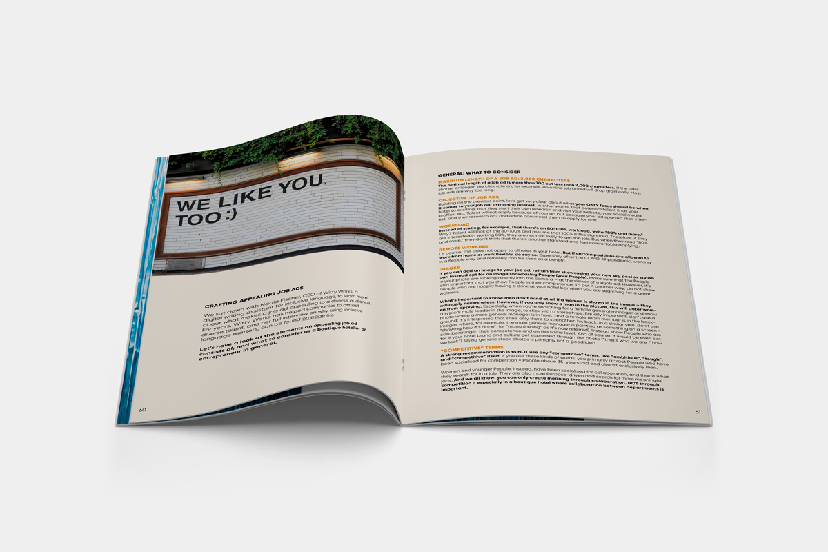 MAp Boutique Consultancy - The Sustainable Hotel - Social Sustainability - Employees Handbook