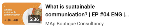 Insights: What Is Sustainable Communication?